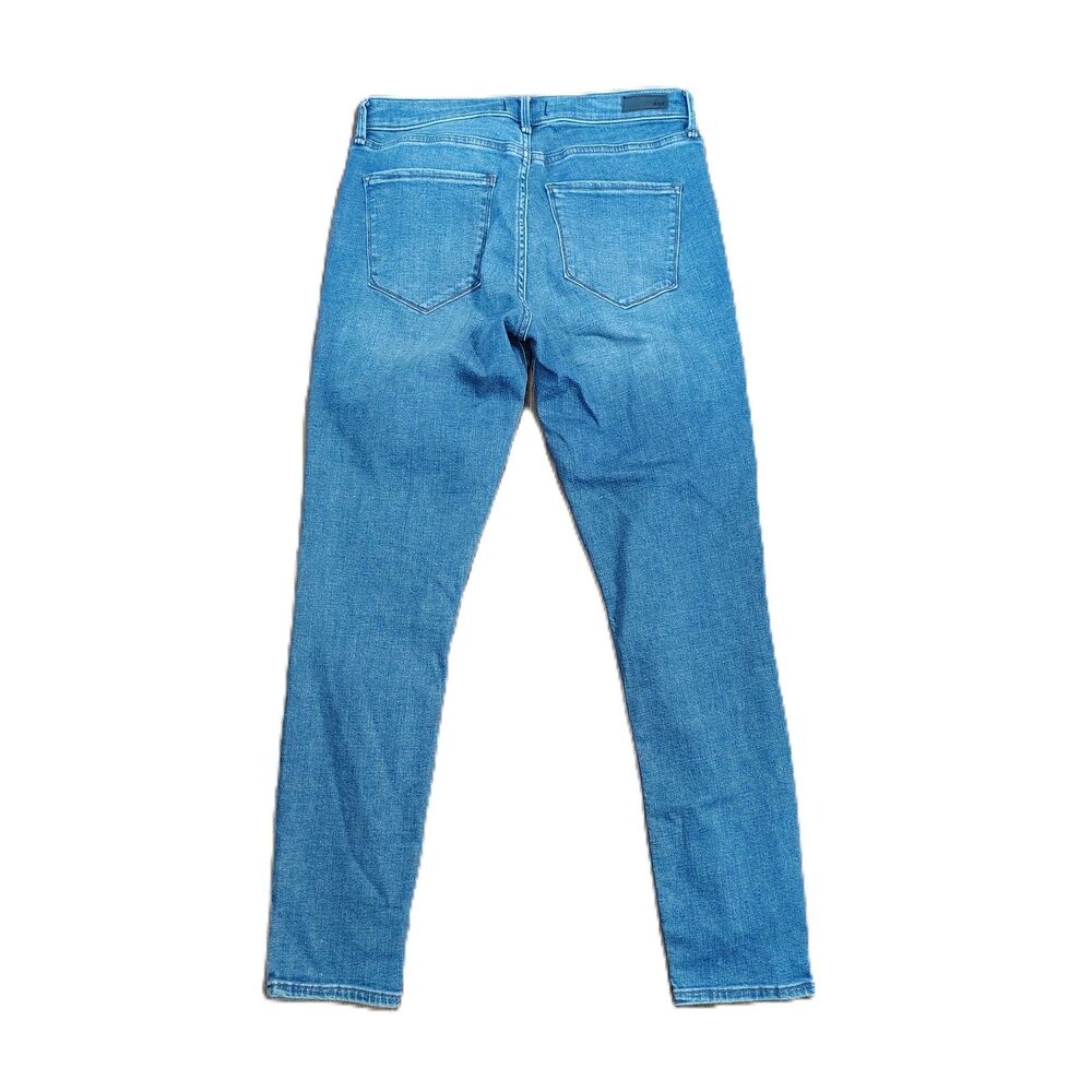 Abercrombie & Fitch Simone Mid Rise 8 / 29 Women's Solid Skinny Stretch Jeans - Picture 3 of 4